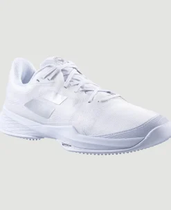 Wimbledon Babolat Jet Mach 3 Womens Trainers - White- Footwear