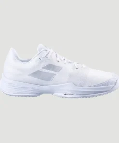 Wimbledon Babolat Jet Mach 3 Womens Trainers - White- Footwear