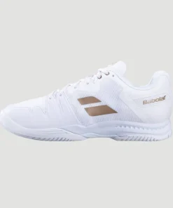 Wimbledon Babolat SFX3 All Court Womens Trainers - White- Footwear