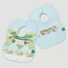 Wimbledon Baby Bib Two Pack - Tennis in a English Garden-Kids Bibs