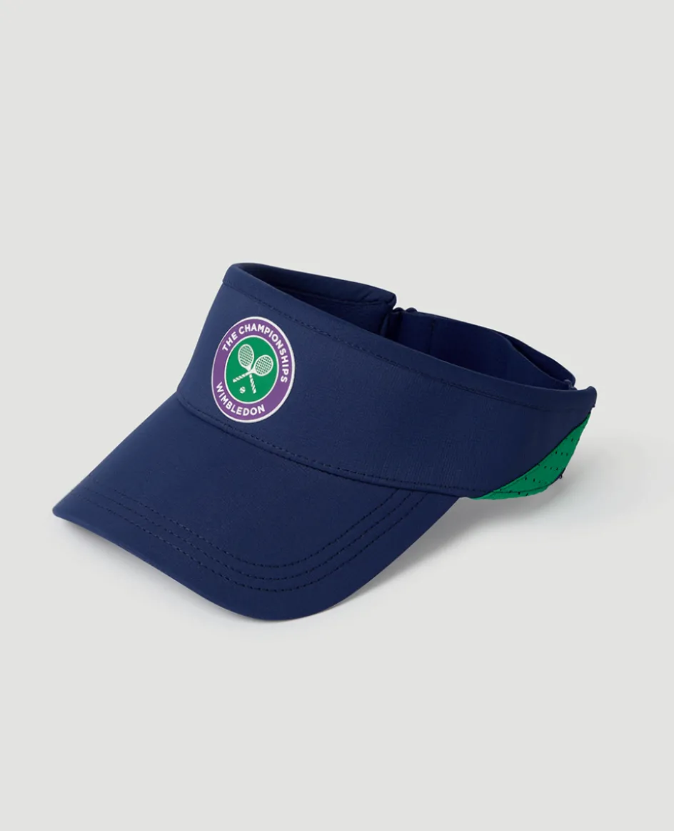 Wimbledon Championships Performance Visor - Navy- Visor