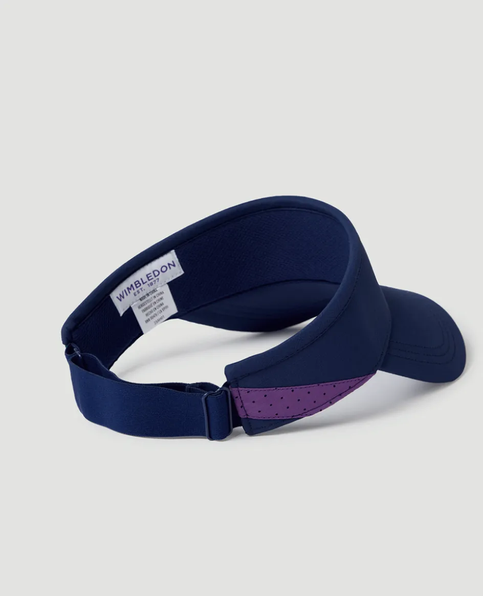 Wimbledon Championships Performance Visor - Navy- Visor