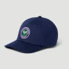 Wimbledon Kids Championships Logo Cap - Navy- Baseball Cap