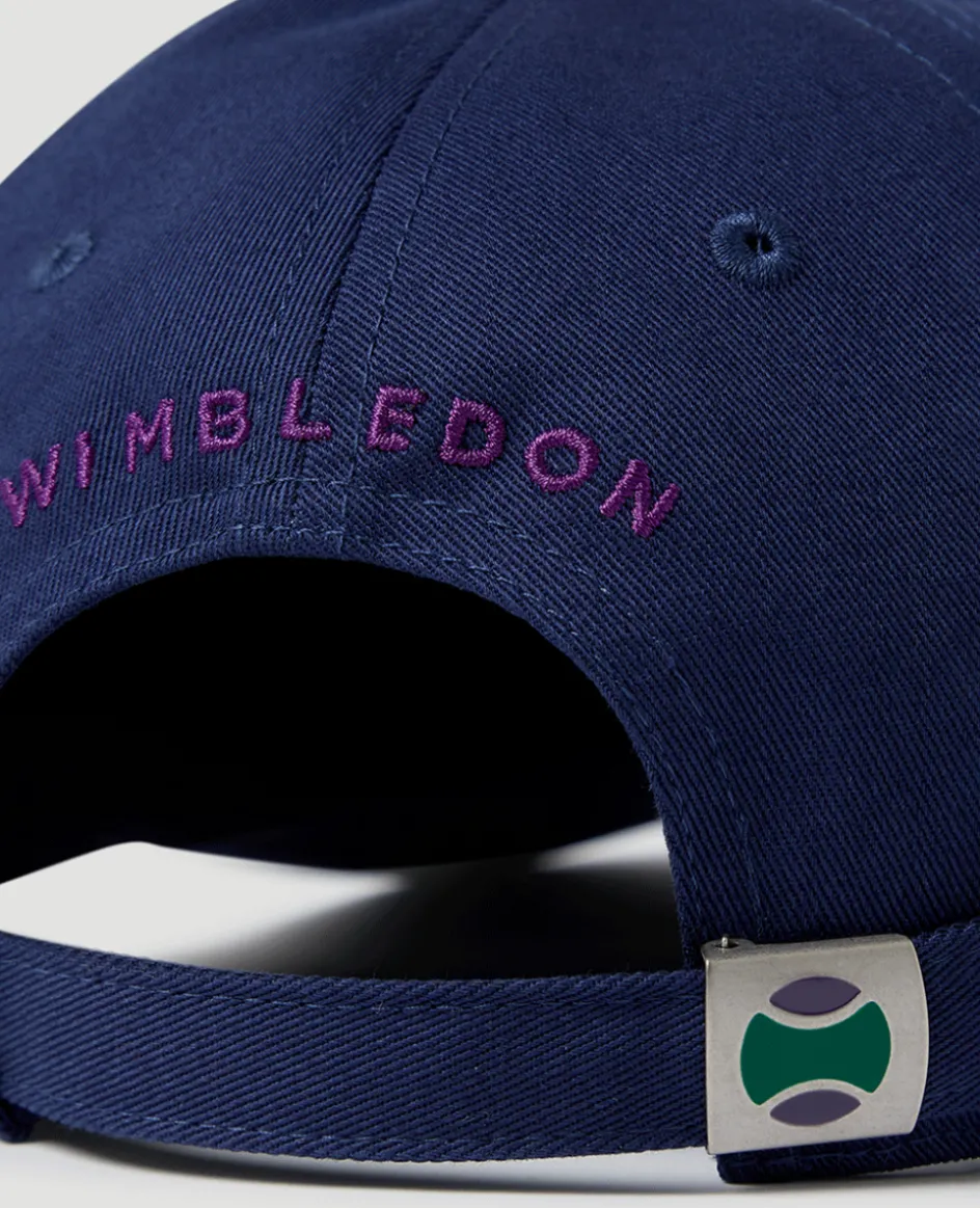 Wimbledon Kids Championships Logo Cap - Navy- Baseball Cap