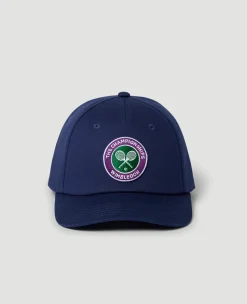 Wimbledon Kids Championships Logo Cap - Navy- Baseball Cap