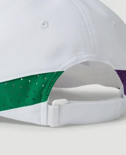 Wimbledon Kids Championships Performance Cap - White- Baseball Cap