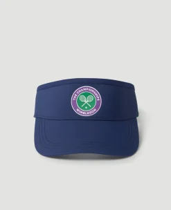 Wimbledon Kids Championships Performance Visor - Navy- Visor