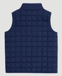 Wimbledon Kids Core Gilet - Navy-Kids Jackets & Coats