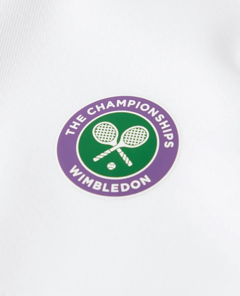 Wimbledon Kids Core Performance Polo - White-Kids Tops & T-Shirts|Tops & T-Shirts