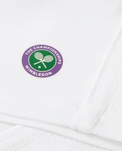 Wimbledon Kids Core Performance Shorts - White-Kids Trousers & Shorts|Trousers & Shorts