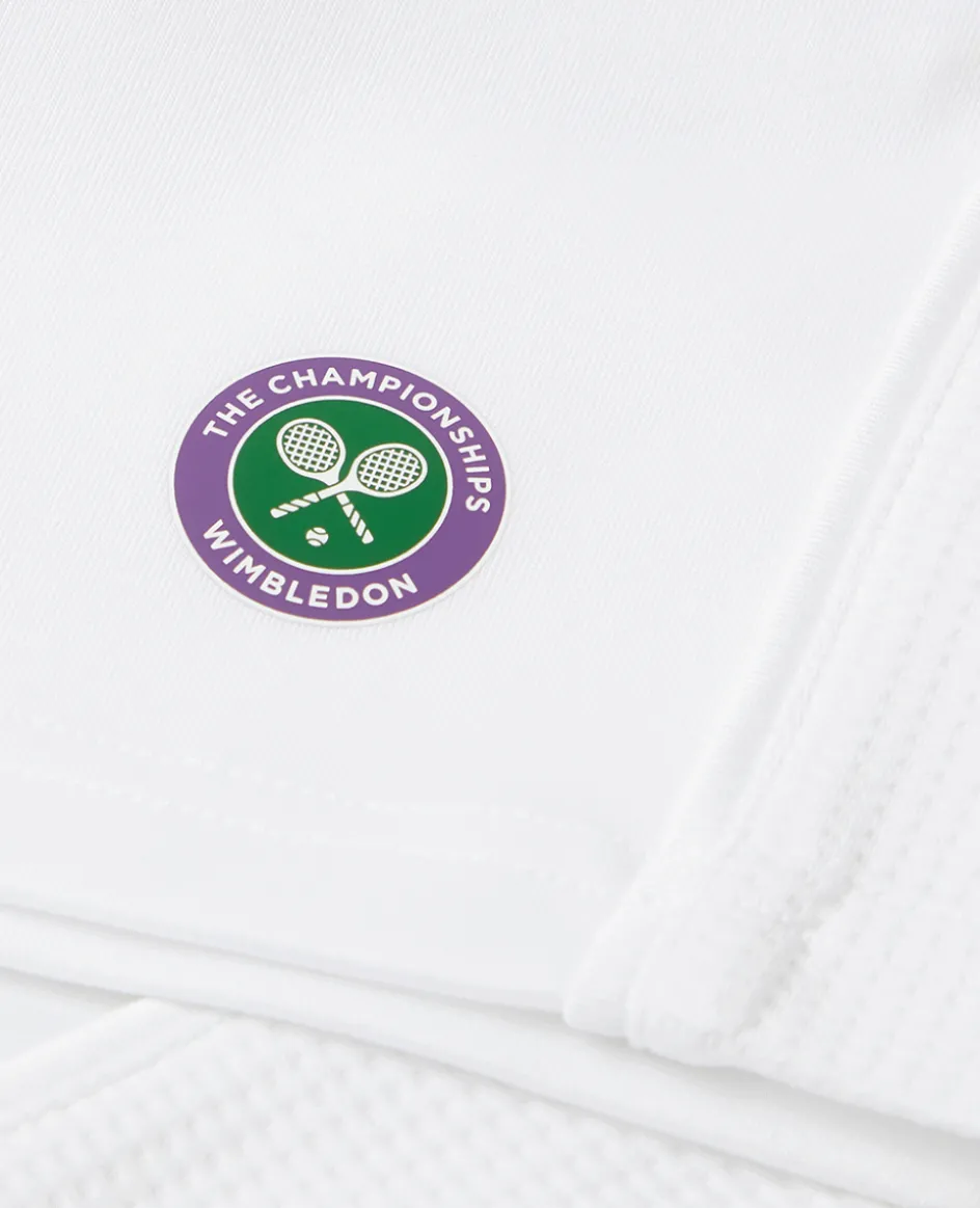 Wimbledon Kids Core Performance Shorts - White-Kids Trousers & Shorts|Trousers & Shorts