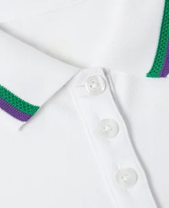 Wimbledon Kids Core Polo White-Kids Tops & T-Shirts|Tops & T-Shirts