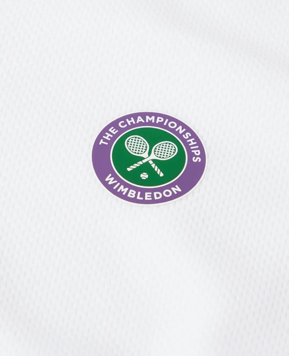 Wimbledon Kids Core Polo White-Kids Tops & T-Shirts|Tops & T-Shirts