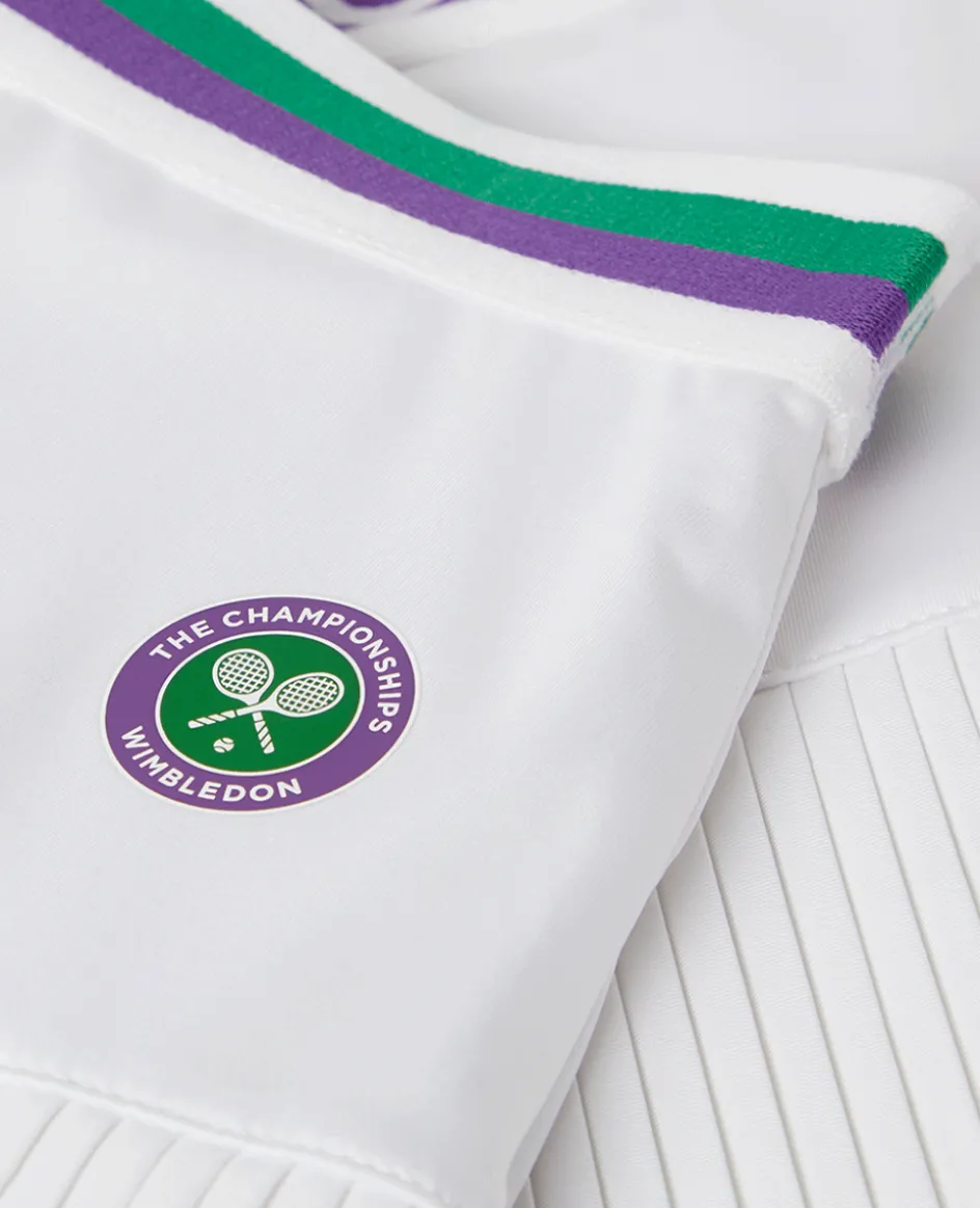 Wimbledon Kids Core Skort White-Kids Dresses & Skirts|Dresses & Skorts