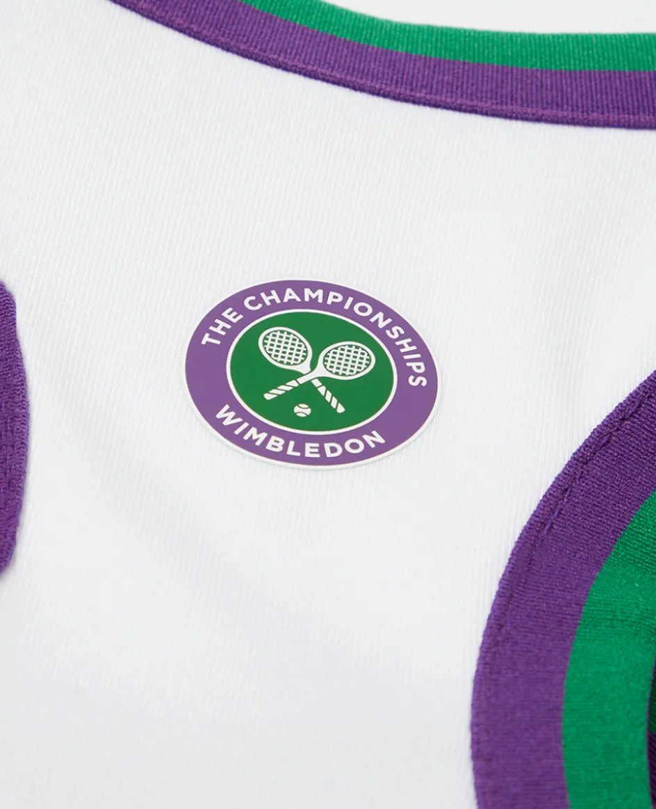 Wimbledon Kids Core Tank White-Kids Tops & T-Shirts|Tops & T-Shirts