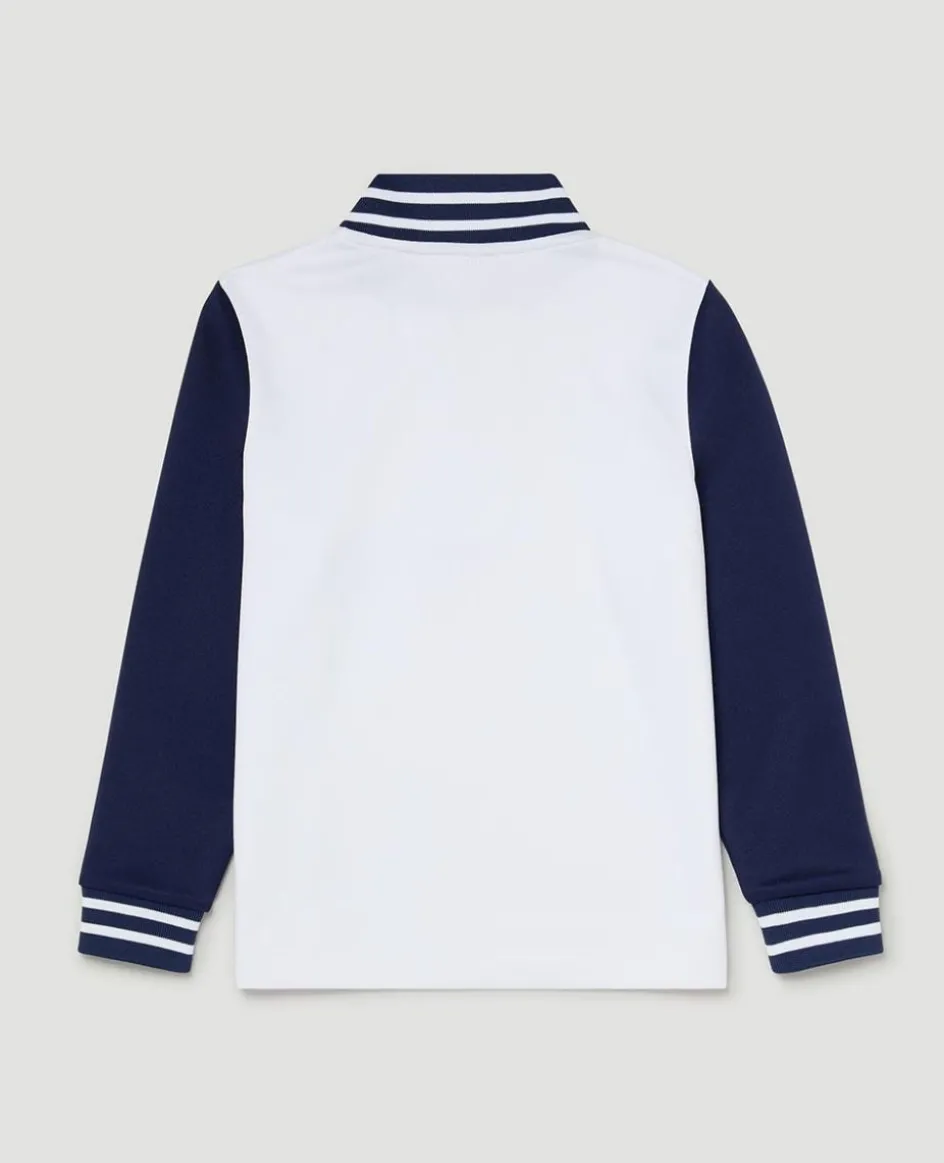 Wimbledon Kids Performance Half Zip Sweatshirt - Navy-Kids Sweatshirts & Hoodies