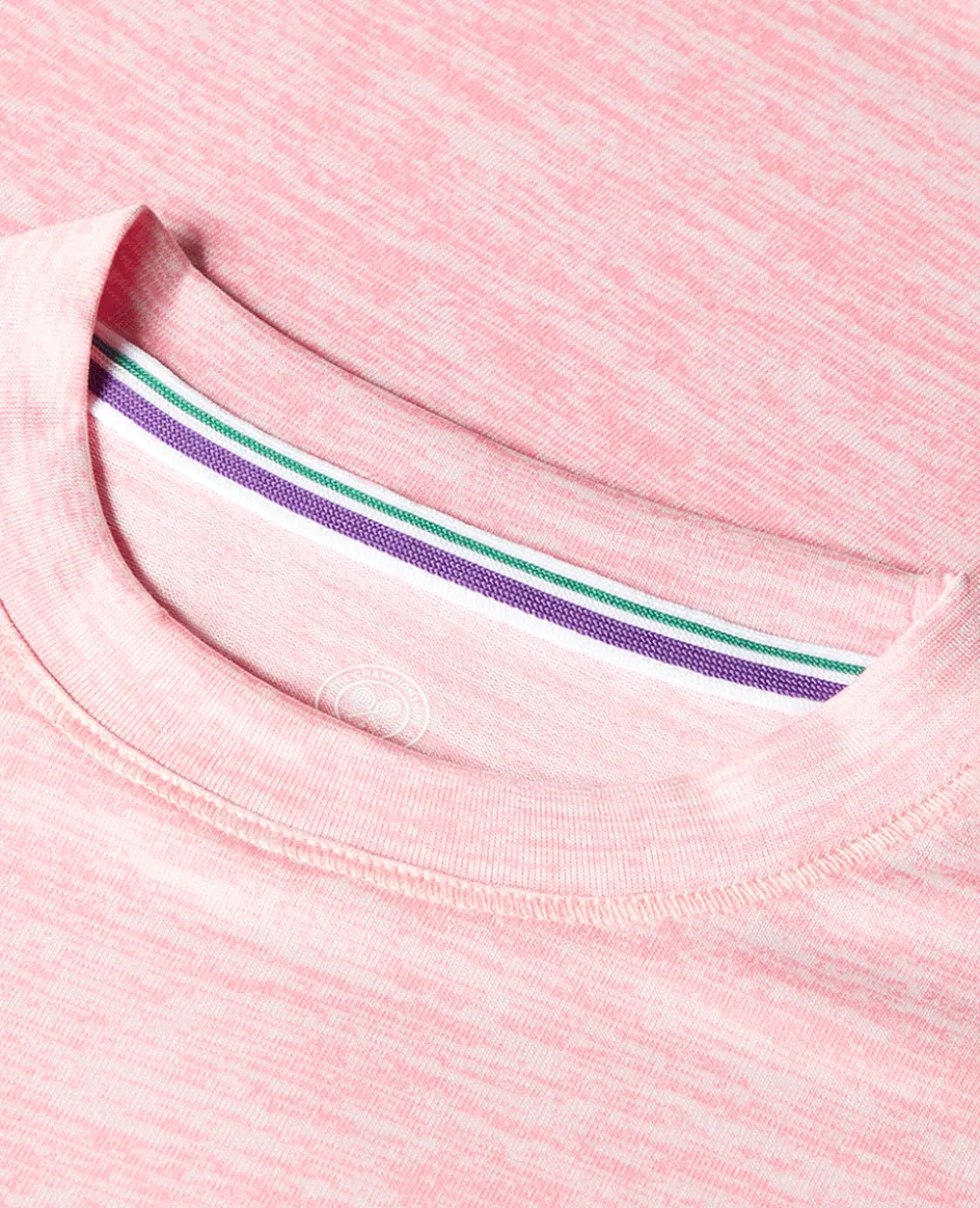 Wimbledon Kids Performance T-Shirt Pink-Kids Tops & T-Shirts