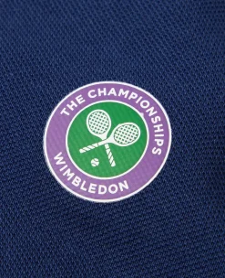 Wimbledon Kids Pique Polo - Navy-Kids Tops & T-Shirts