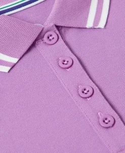 Wimbledon Kids Polo Dress - Purple-Kids Dresses & Skirts