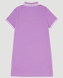Wimbledon Kids Polo Dress - Purple-Kids Dresses & Skirts