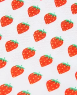 Wimbledon Kids Strawberry T-Shirt - White & Red-Kids Tops & T-Shirts