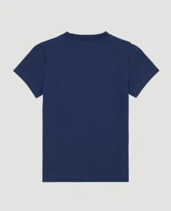 Wimbledon Kids 2023 T-Shirt - Navy-Kids Tops & T-Shirts