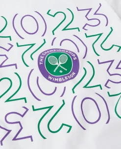 Wimbledon Kids 2023 T-Shirt - White-Kids Tops & T-Shirts