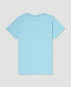 Wimbledon Kids W Process T-Shirt - Blue-Kids Tops & T-Shirts