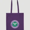 Wimbledon Logo Shopper Bag - Acai- Shopper