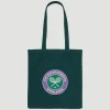 Wimbledon Logo Shopper Bag - Green- Shopper