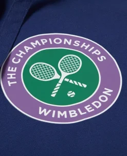 Wimbledon Logo Shopper Bag - Navy- Shopper