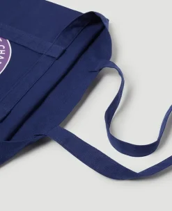 Wimbledon Logo Shopper Bag - Navy- Shopper