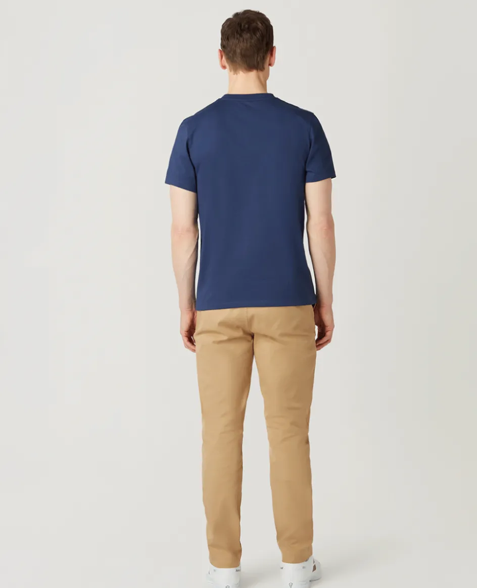 Wimbledon Mens Championships Logo T-Shirt - Navy- T-Shirts