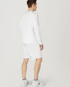 Wimbledon Mens Core Performance Shorts - White- Trousers & Shorts