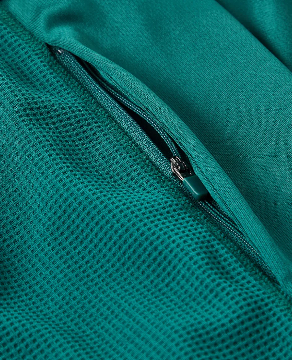 Wimbledon Mens Core Performance Shorts - Green- Trousers & Shorts