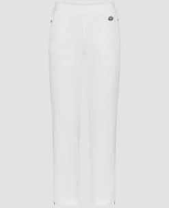 Wimbledon Mens Core Performance Track Pant - White- Trousers & Shorts|Trousers & Shorts