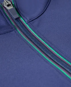 Wimbledon Mens Core Performance 1/4 Zip Training Top - Navy- Sweatshirts & Hoodies|Sweatshirts & Hoodies