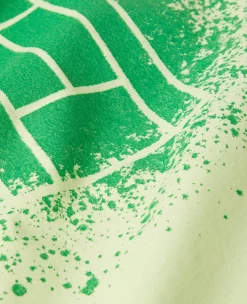 Wimbledon Mens Grass Court T-Shirt - Lime- T-Shirts