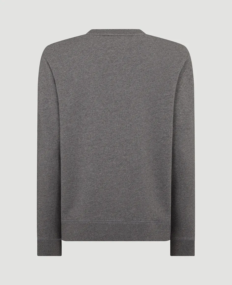 Wimbledon Mens Monobrand Logo Sweatshirt - Charcoal- Sweatshirts & Hoodies