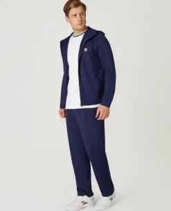 Wimbledon Mens Performance Hoody - Navy- Sweatshirts & Hoodies