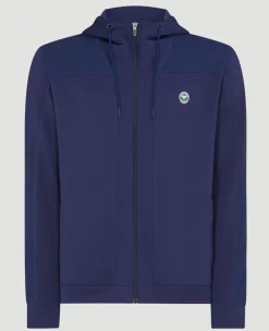 Wimbledon Mens Performance Hoody - Navy- Sweatshirts & Hoodies