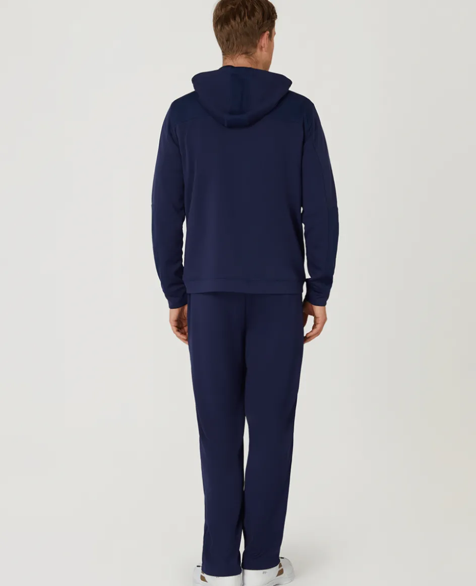 Wimbledon Mens Performance Hoody - Navy- Sweatshirts & Hoodies
