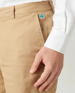 Wimbledon Mens Shorts - Stone- Trousers & Shorts