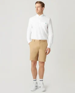 Wimbledon Mens Shorts - Stone- Trousers & Shorts