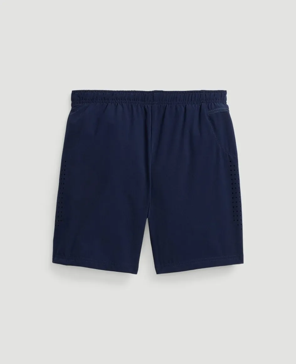 Wimbledon Polo Ralph Lauren Ball Boy Shorts - Navy-Kids Trousers & Shorts