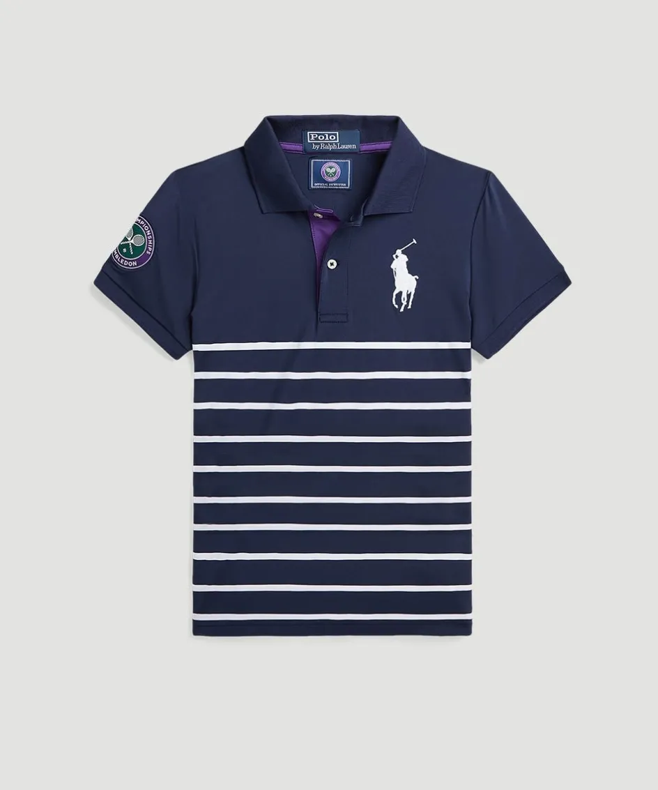 Wimbledon Polo Ralph Lauren Ballgirl Performance Polo Shirt-Kids Tops & T-Shirts