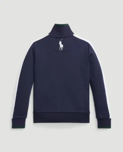 Wimbledon Polo Ralph Lauren Ball Girl Track Jacket - Navy-Kids Jackets & Coats