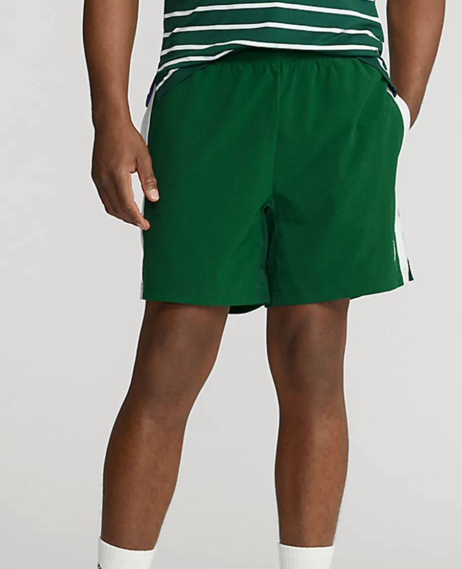 Wimbledon Polo Ralph Lauren Greensman Shorts - Green- Trousers & Shorts
