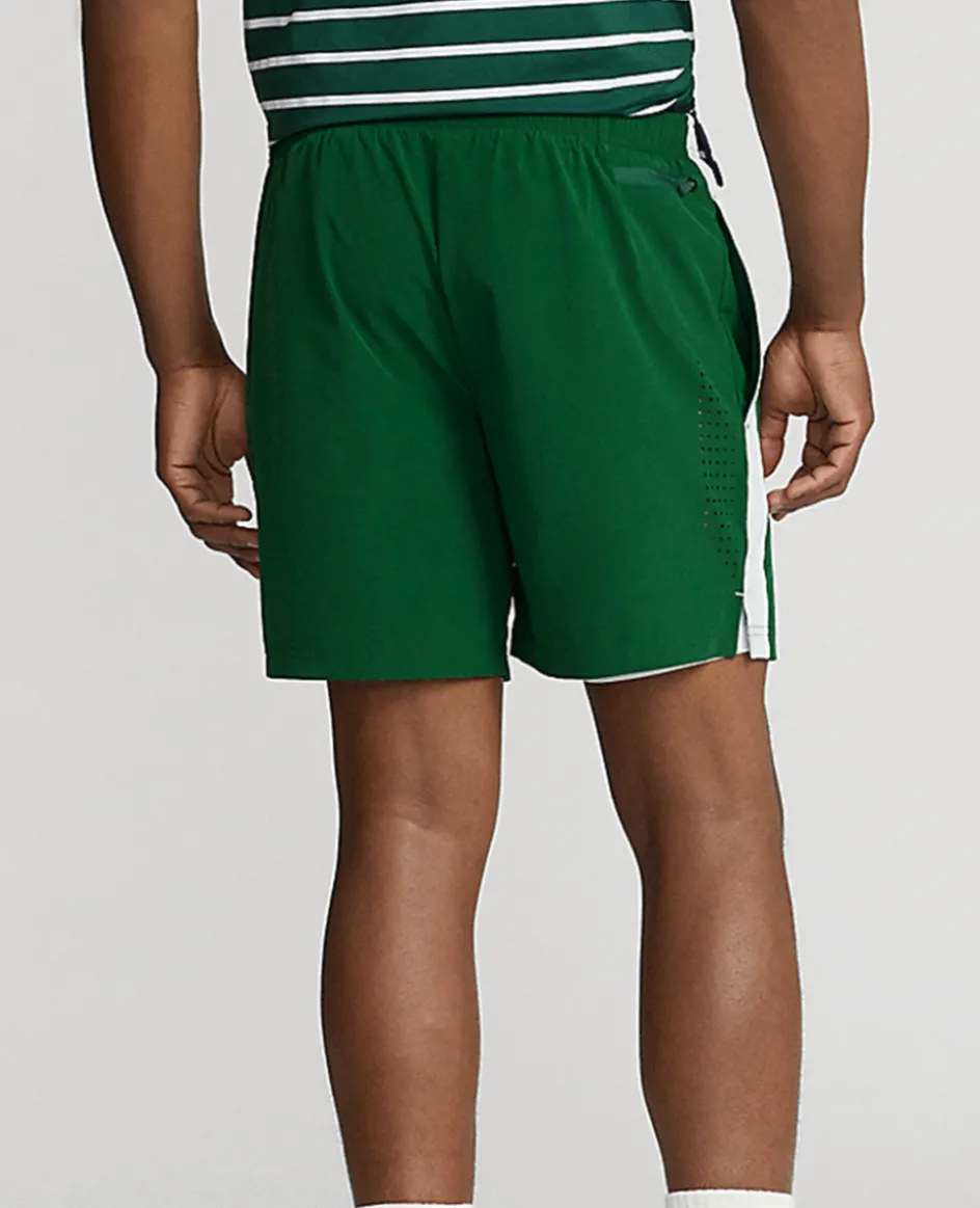Wimbledon Polo Ralph Lauren Greensman Shorts - Green- Trousers & Shorts