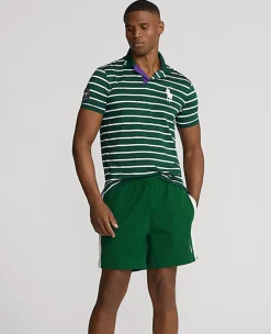 Wimbledon Polo Ralph Lauren Greensman Shorts - Green- Trousers & Shorts